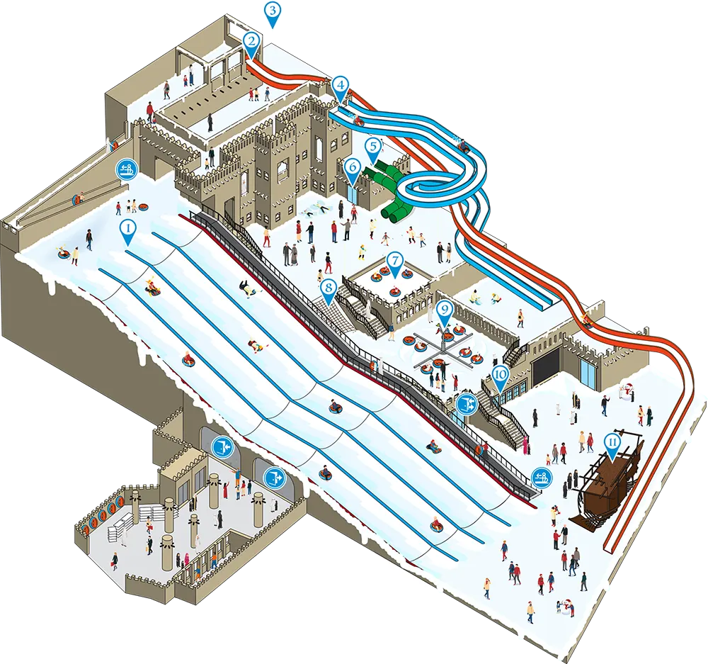 Snow Dunes Map